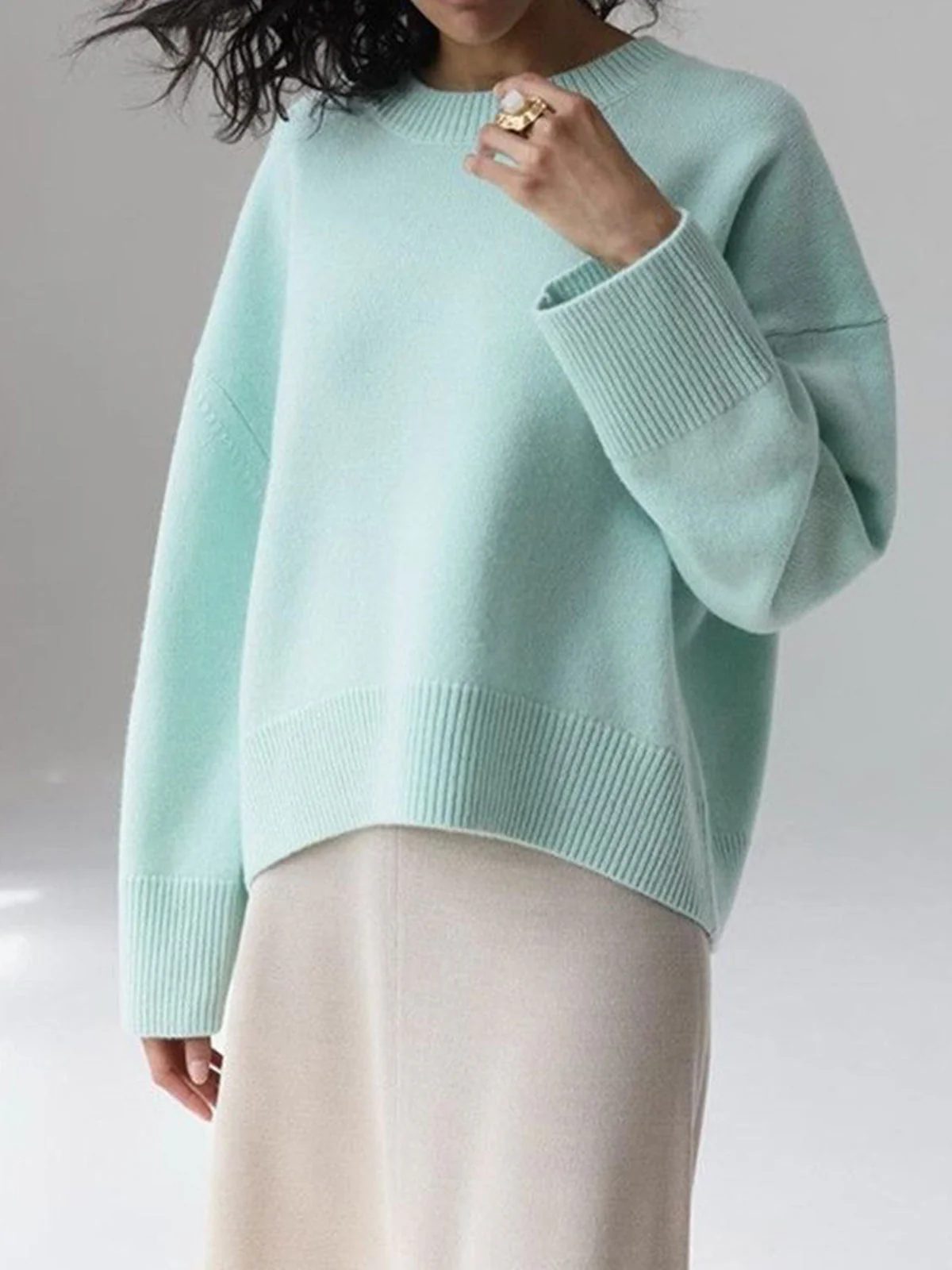 Candyfloss Oversized Pullover Sweater - Image 17