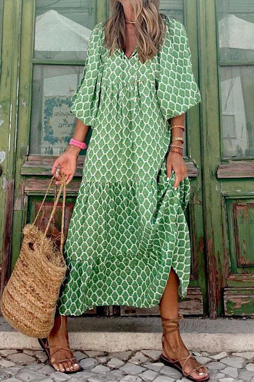 Completely In Love Boho Print Maxi Dress - 6 Colors - Image 7