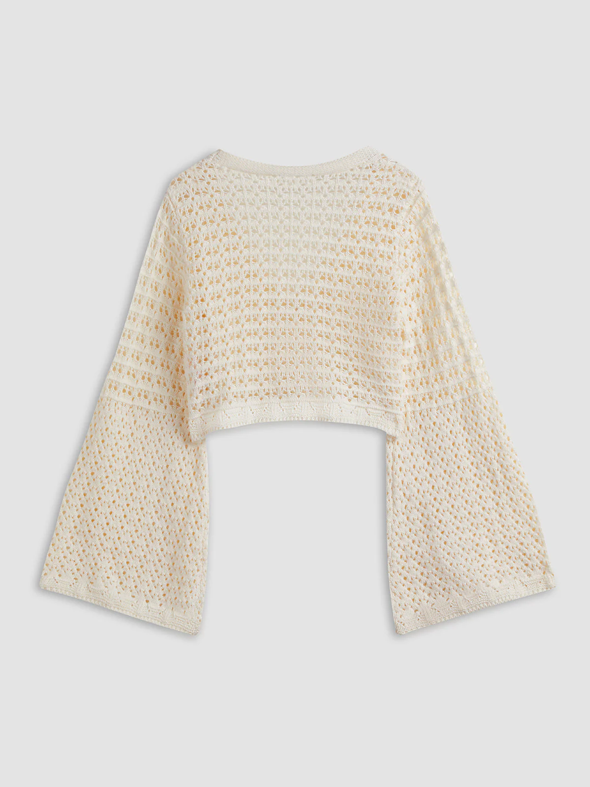 Pointelle Knit Cardigan - Image 4