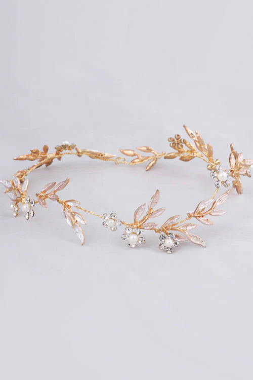 Crystal Floral Hairband&Hairpins - Image 4