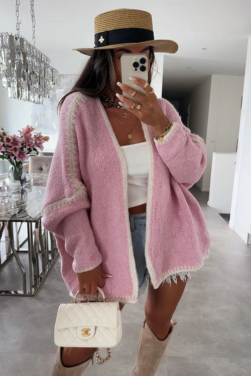 Easy Introductions Knit Cardigan Sweater - 7 Colors - Image 2