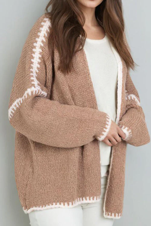 Easy Introductions Knit Cardigan Sweater - 7 Colors - Image 7