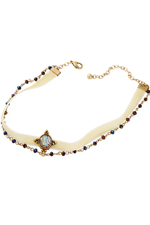 Elegant Rhinestone Layered Choker - Image 3