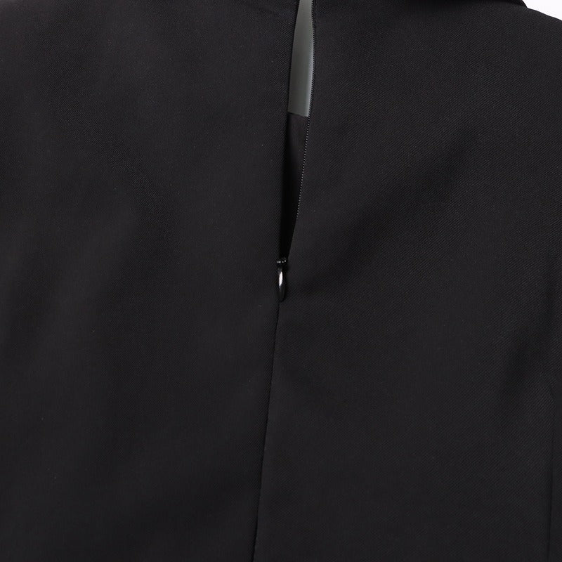 Party High Waist Lapel Dress - Image 12