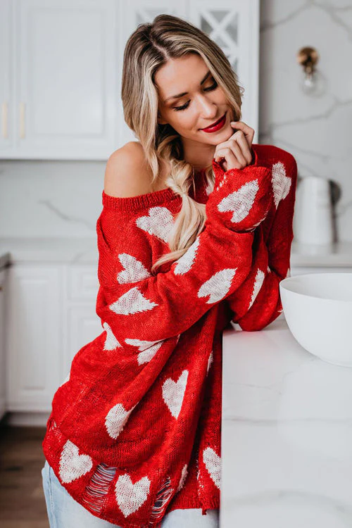 Fall Babe Star Long Sleeve Knit Sweater - Image 5