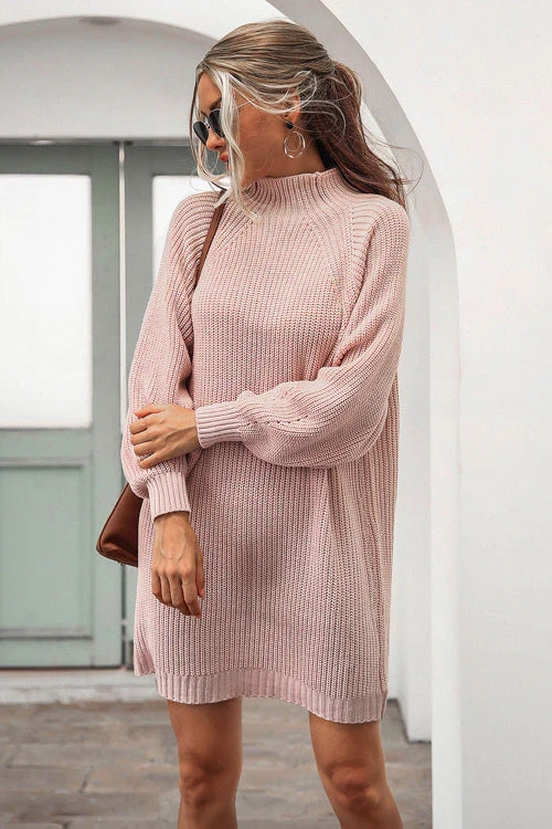 It's Your Love Long Sleeve Sweater Mini Dress - 3 Colors - Image 4