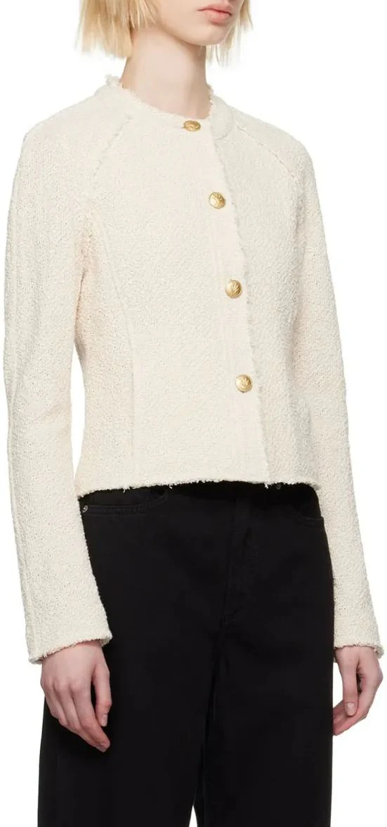 Knitted Cardigan Jacket Women Winter Round Neck Jumper Small Women's Thin Short Paragraph Tops - Image 3