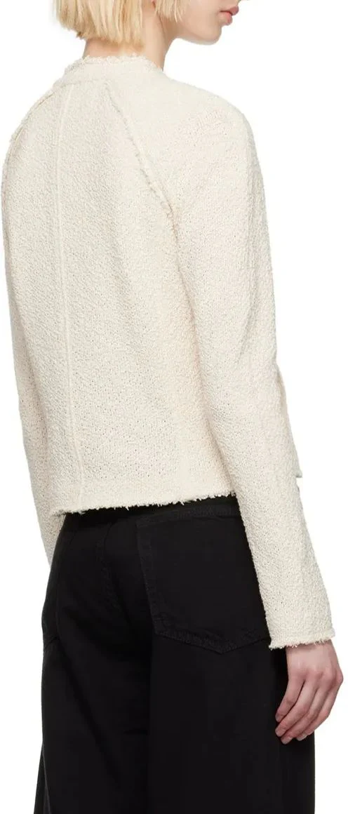 Knitted Cardigan Jacket Women Winter Round Neck Jumper Small Women's Thin Short Paragraph Tops - Image 4