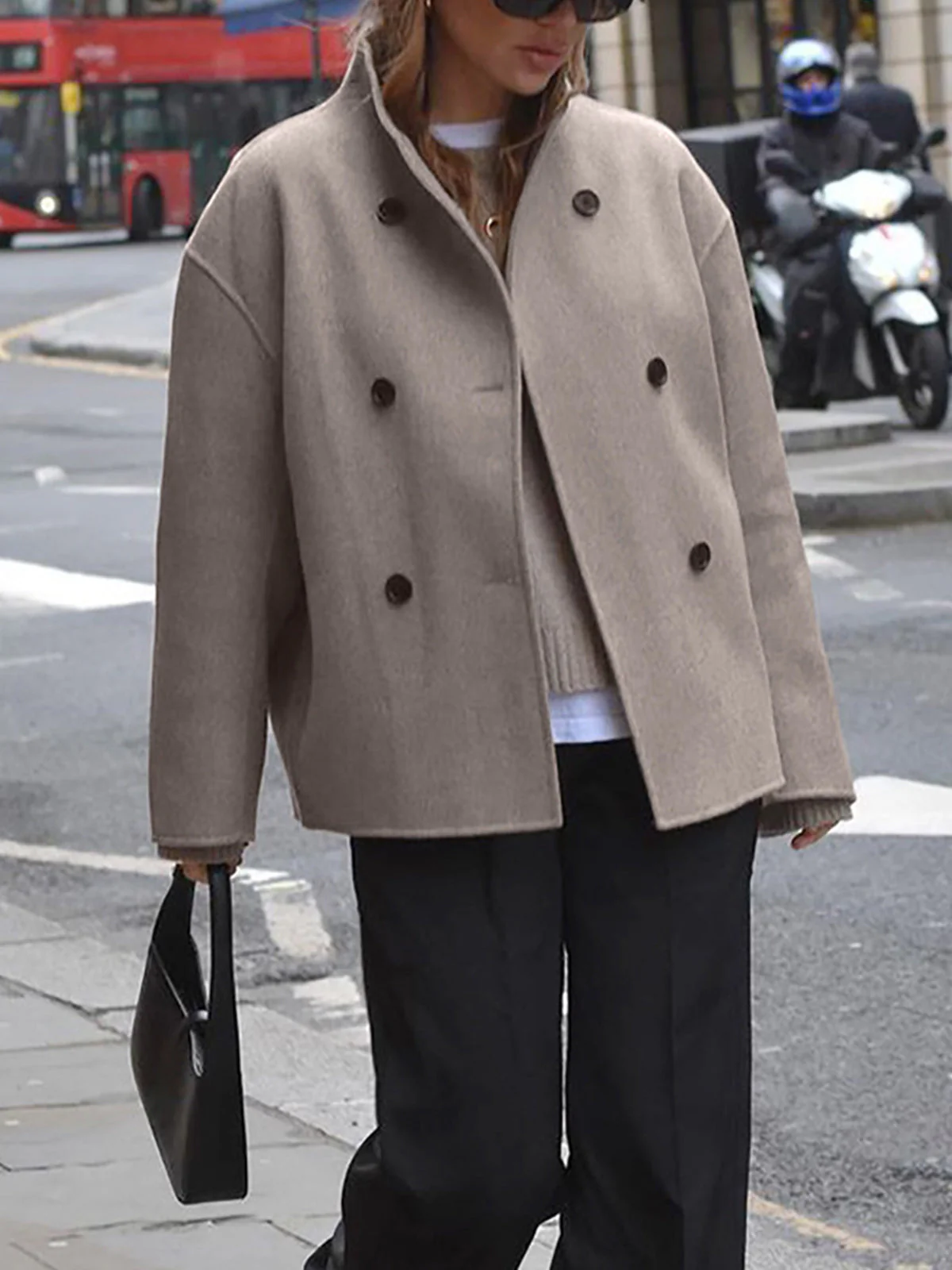 Oversized Button-Down Jacket - Image 5