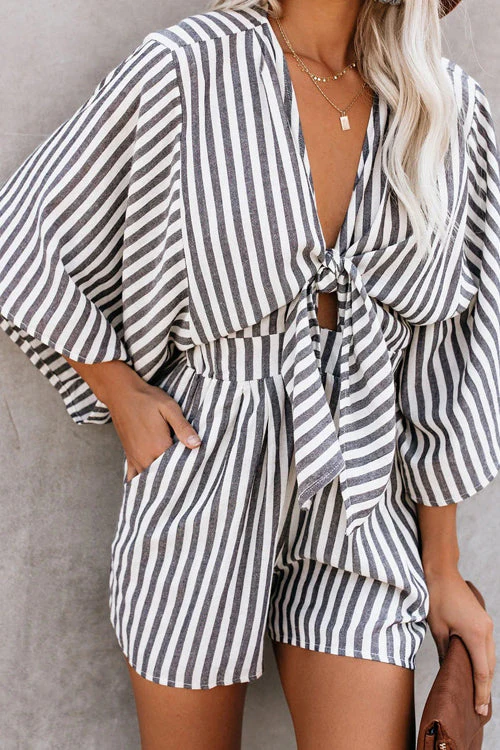 Perfect Lazy Days Printed Romper - 5 Colors - Image 10