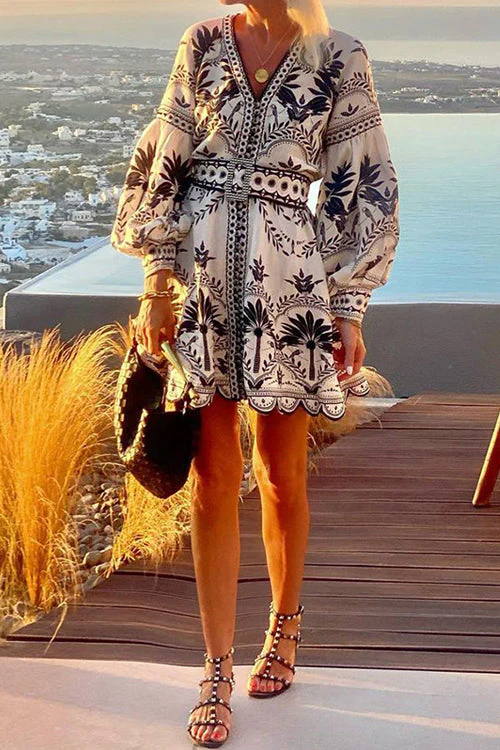 Perfect Sensation Boho Mini Dress - 5 Colors - Image 10