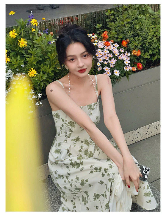 Pistachio Midi Slip Ivory Dress - Image 2