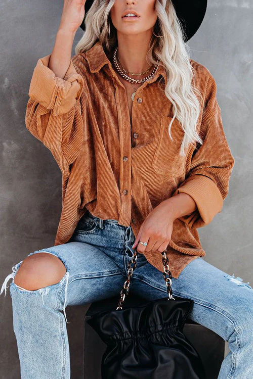Remember Me Button-Up Pocket Top - 2 Colors - Image 7