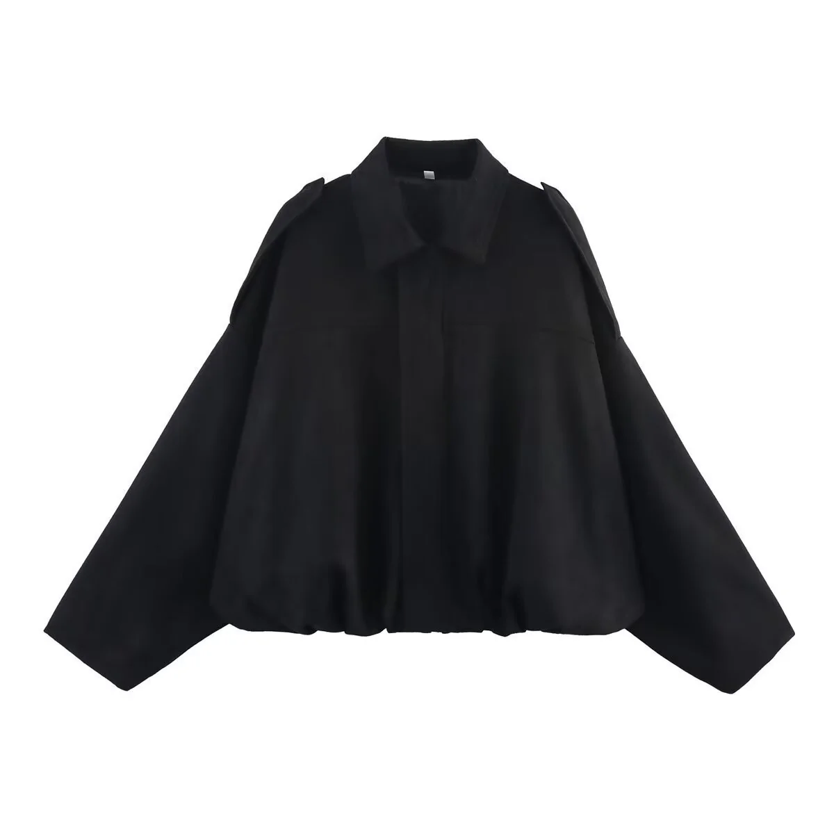 Suede Effect Zip-Up Collared Jacket - Image 13