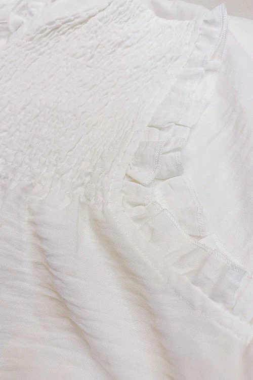 Take Your Time Pleated Ruffle Sleeveless Top - 4 Colors - Image 17
