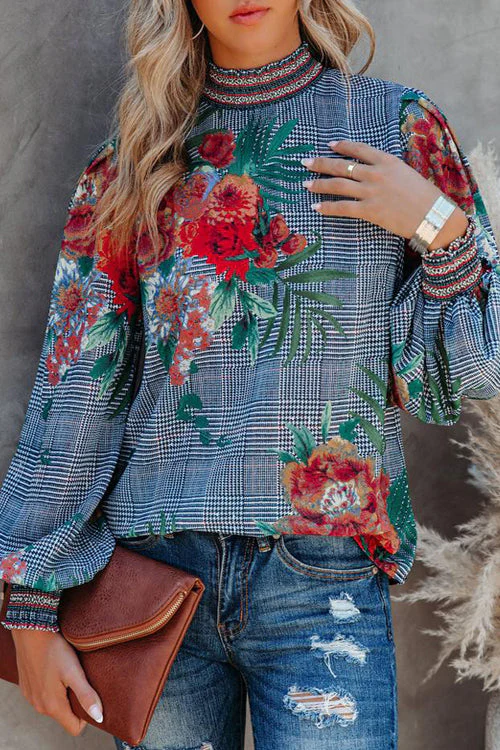Vacay Dreams Floral Print Smocked Top - 2 Colors