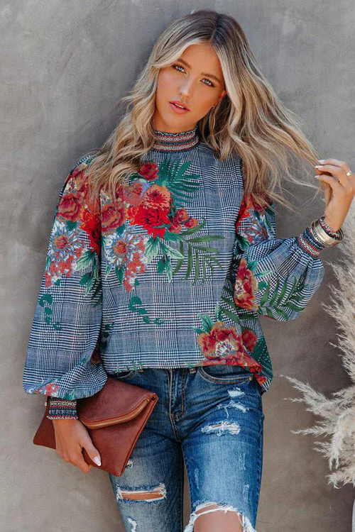 Vacay Dreams Floral Print Smocked Top - 2 Colors - Image 5