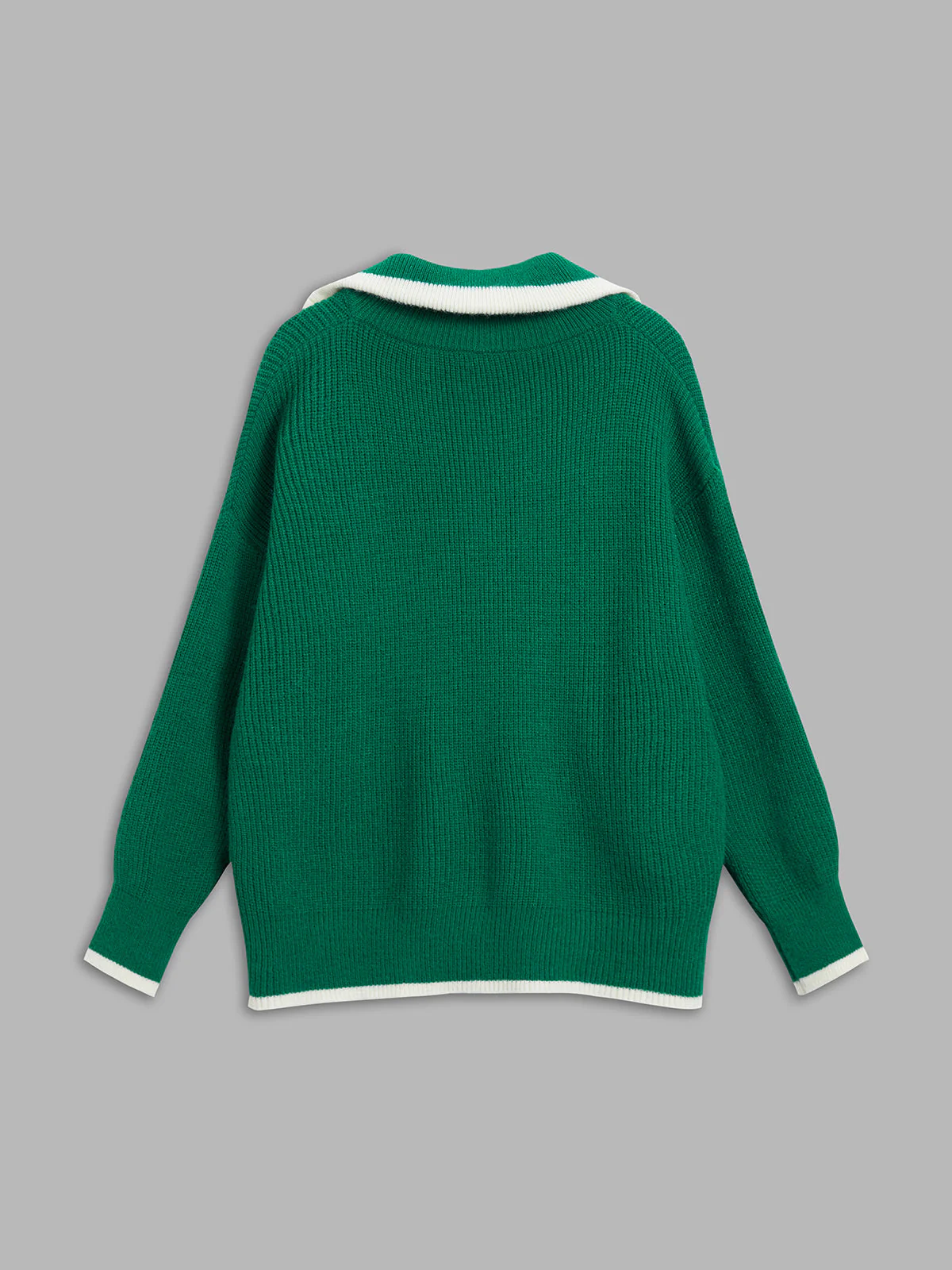 Weekend Loaf Zip Collared Cardigan - Image 6