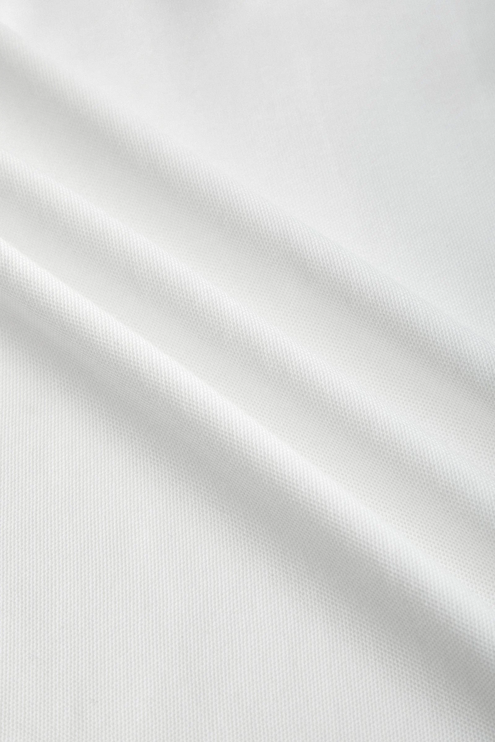 White Contrast Trim Embroidery Polo T-shirt - Image 10