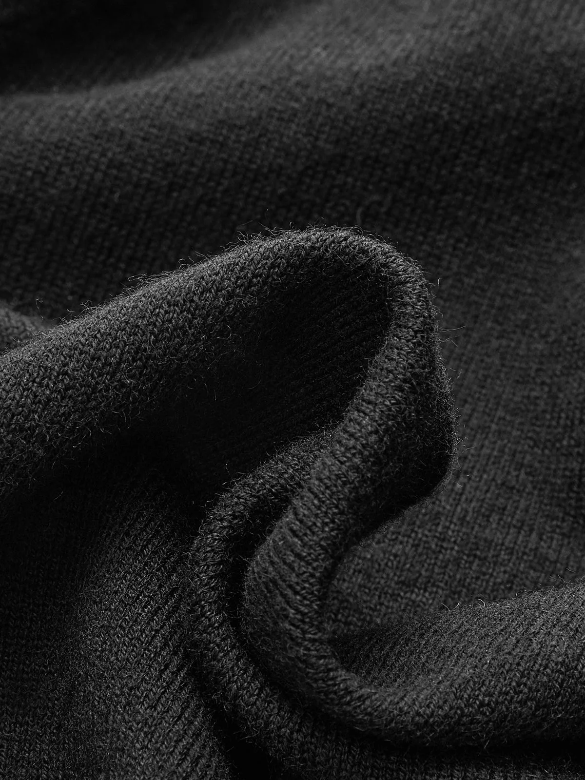 Wool Blend Metal Button Cardigan - Image 4